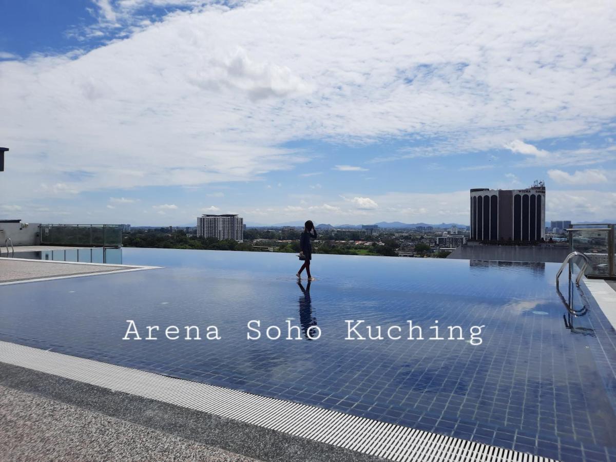 Arena Soho At Kozi Square Kuching Apartment ภายนอก รูปภาพ